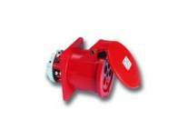 Indbygningsudtag IP44 63A (100x100) - 3 polet