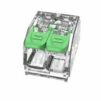 Skruel�semuffer 2x0,2-4 mm� transparent