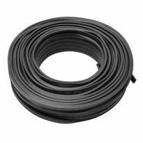 Sort fladkabel H05 RN H2-F - 100 m