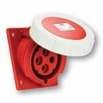 Flanged socket Twist IP67 32A sloping