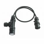 T-distributor connector16A/230V IP67 w/cable + plug